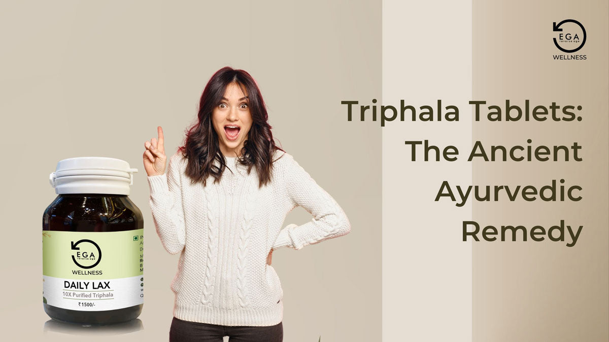 Triphala Tablets The Ancient Ayurvedic Remedy for Digestive Health an