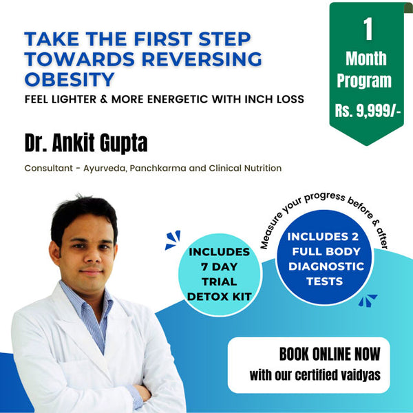1 month obesity reversal or weight loss program