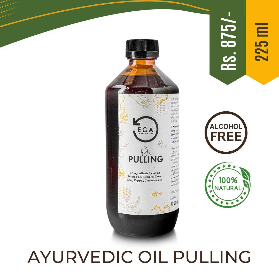 Oil Pulling | Ayurvedic Formula| Fresh Breath | Sesame Oil | 27 Herbs