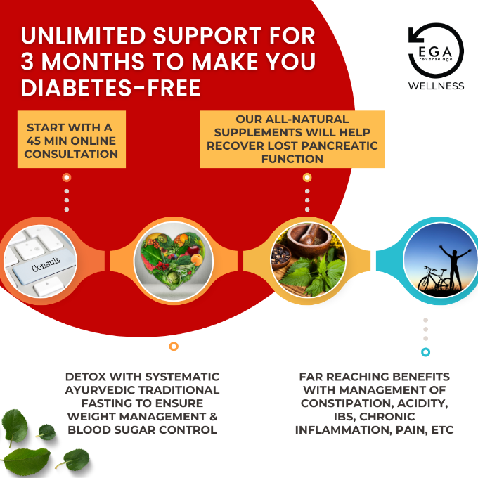 diabetes-free, reverse T2 diabetes, ayurveda program