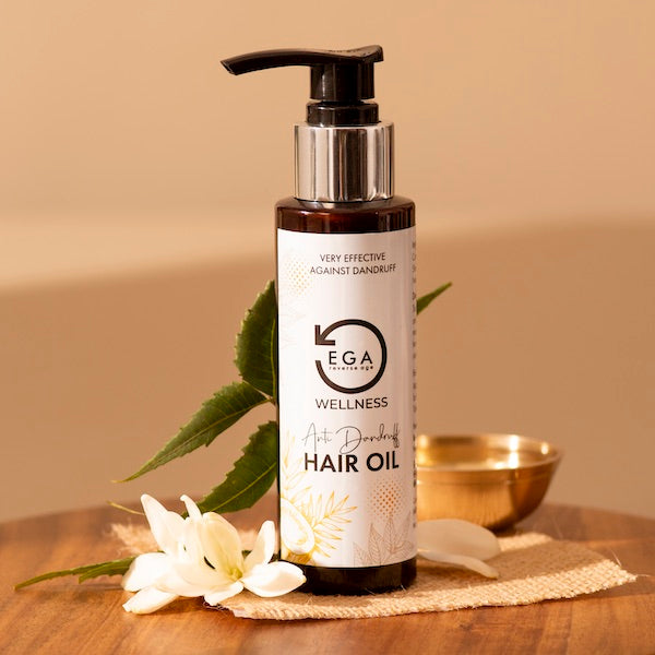 Anti Dandruff Hair Oil with Coconut | Neem | Shweta Kutaja | 100 ml.