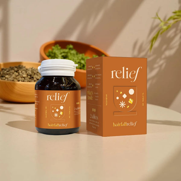 Hairfall Relief | 60 Tablets prevents hairfall and damage