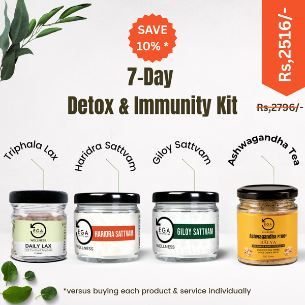 7 Day Detox and Immunity Kit | Immunity | Digestion | Blood | Liver | Ayurveda