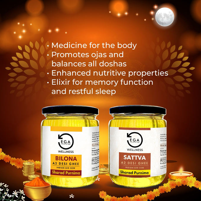 benefits of sharad poornima ghee