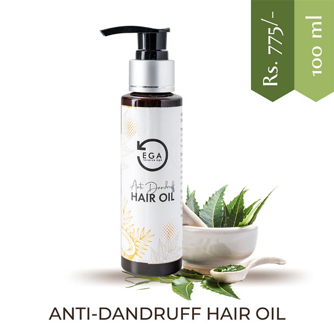 natural anti-dandruff hair oil