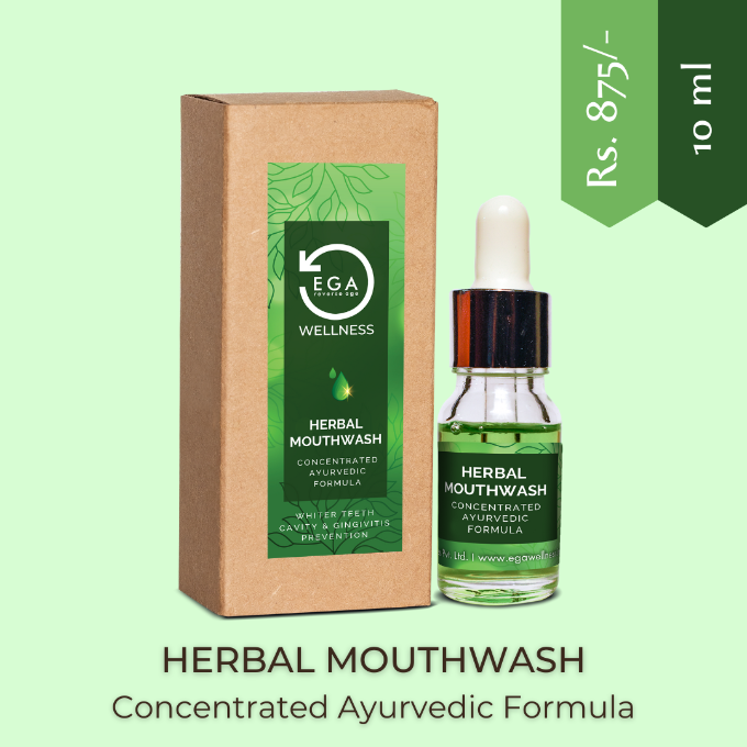 EGA herbal mouthwash - Concentrated ayurvedic formula