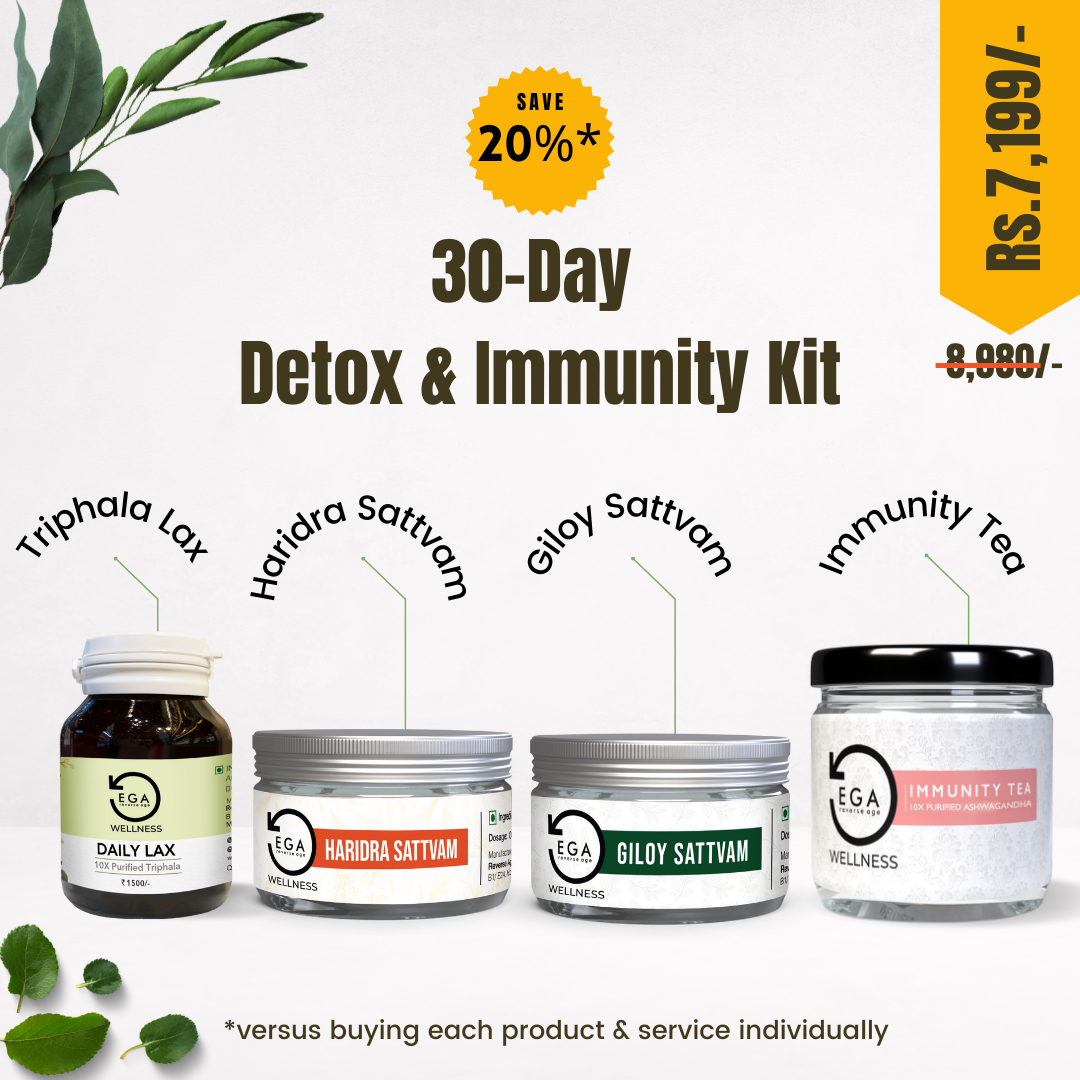 30 Day Detox and Immunity Kit | Immunity | Digestion | Blood | Liver | Ayurveda