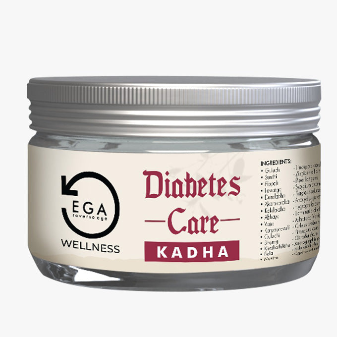 100gm glass bottle for EGA diabetes care kadha