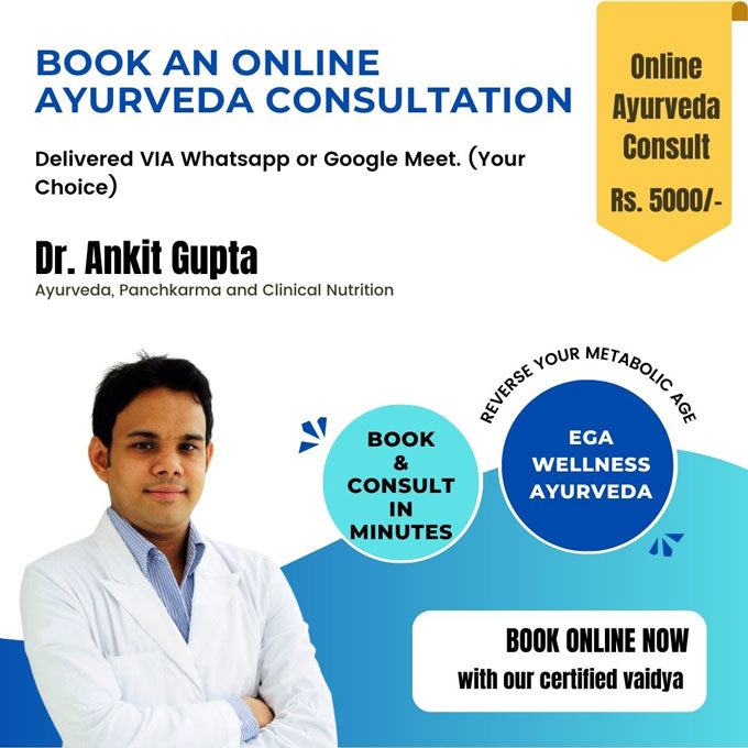 Online Ayurvedic Consultation on Whatsapp or Google Meet