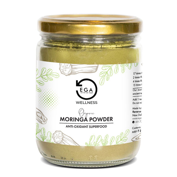150 gm organic moringa powder bottle online in india