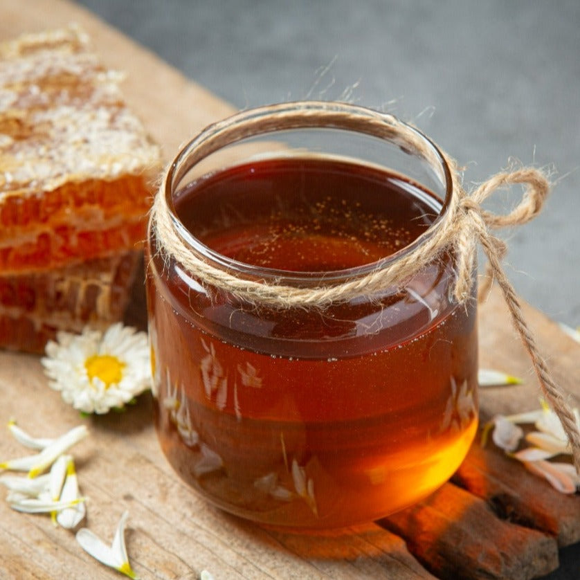 organic Pure Honey will crystallise