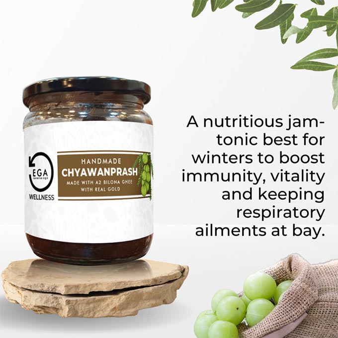 boost immunity aid respiration with Chyawanprash