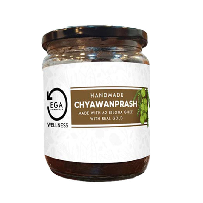 handmade chyawanprash made with A2 bilona ghee with real gold