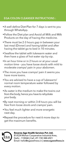instructions for colon cleanse