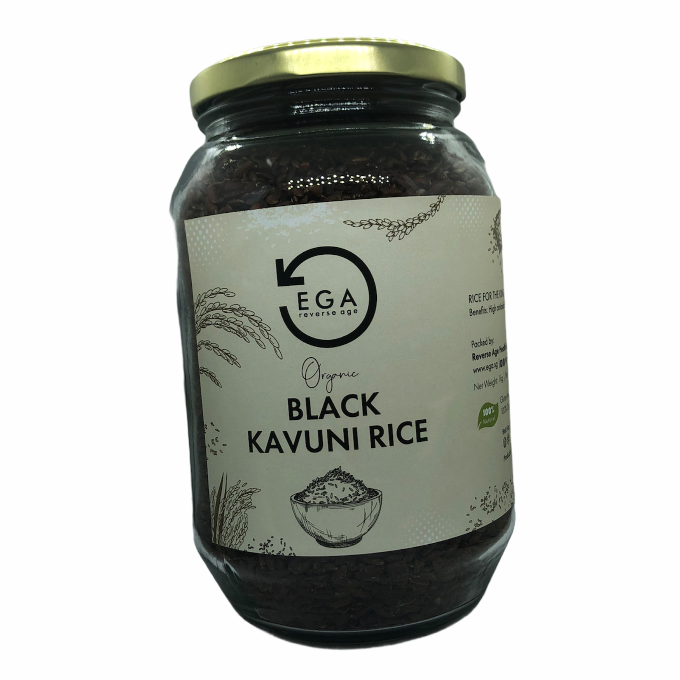organic black kavuni rice in india