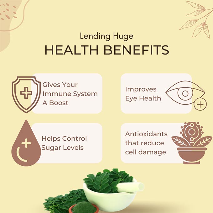 moringa health benefits for diabetes and eye health