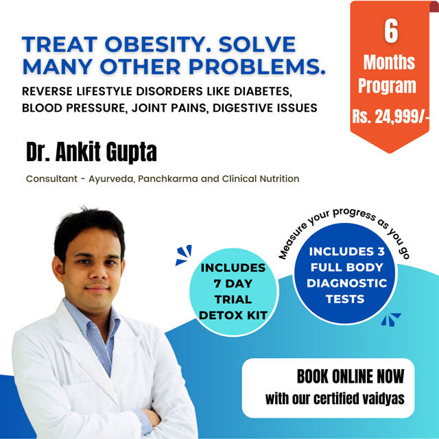 6 Month Obesity Reversal Program - Dr. Ankit Gupta