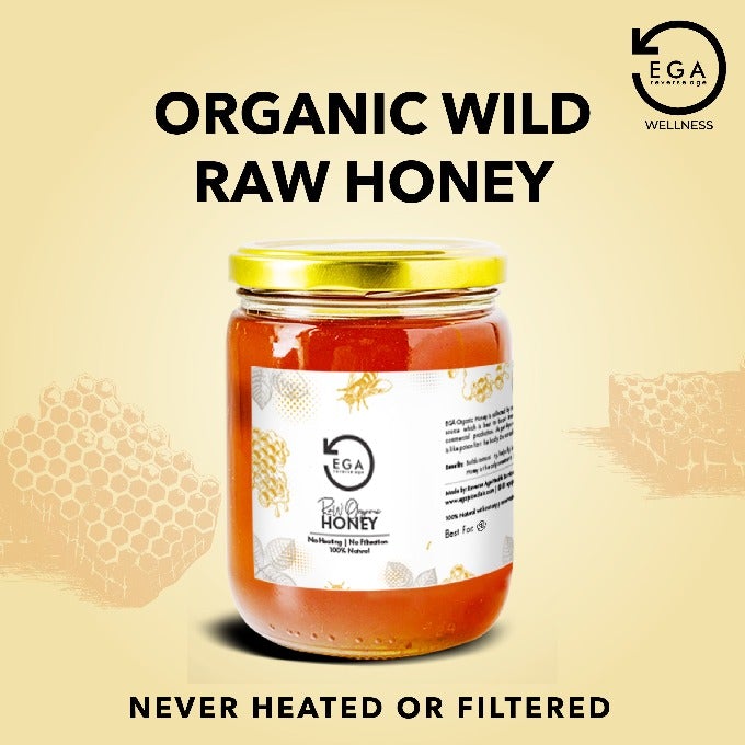 organic wild raw honey from EGA Wellness