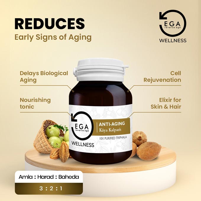 EGA Anti-Aging Tablets | Delays Biological Ageing